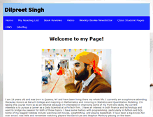 Tablet Screenshot of dilsingh.com